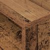 vidaXL Beistelltisch Altholz 30,5 x 30 x 45 cm Holzwerkstoff