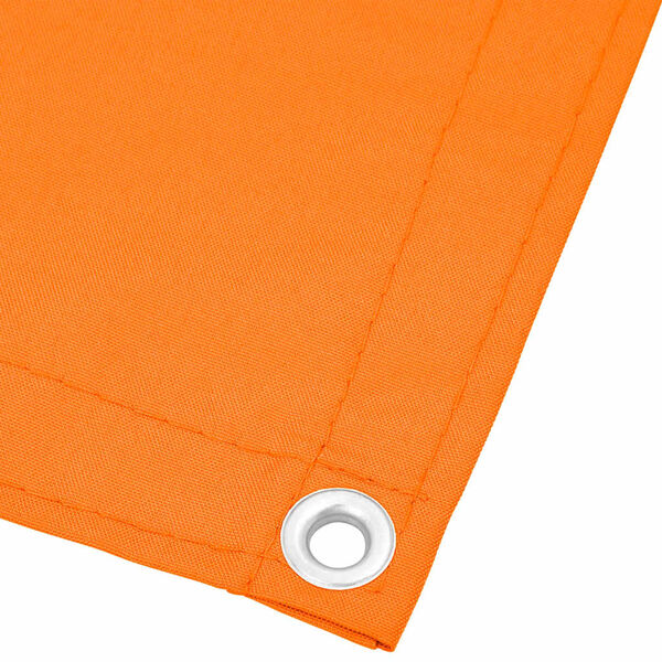 vidaXL Balkon-Sichtschutz Orange 90x800 cm 100% Polyester-Oxford