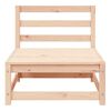 vidaXL 3-tlg. Garten-Lounge-Set Massivholz Kiefer