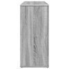 vidaXL Sideboard Grau Sonoma 90,5x29,5x65 cm Holzwerkstoff