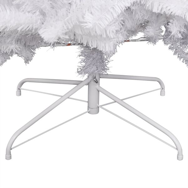 vidaXL K&uuml;nstlicher Weihnachtsbaum Klappbar Beschneit 240 cm