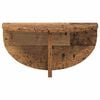 vidaXL Wandregal Wandmontiert Altholz 38 x 19 x 19 cm Holzwerkstoff
