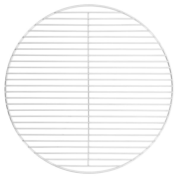 vidaXL Grillrost Rund &Oslash;50 cm 304 Edelstahl