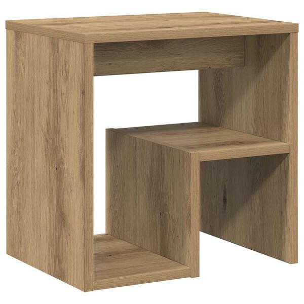 vidaXL Nachttische 2 Stk. Artisan-Eiche 40x30x40 cm Holzwerkstoff