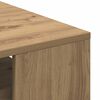 vidaXL Couchtisch Artisan-Eiche 55x55x42 cm Holzwerkstoff