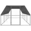 vidaXL Outdoor-Hühnerkäfig 3x8x2 m Verzinkter Stahl
