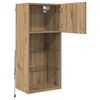 vidaXL Wandmontierter TV-Schrank Artisan-Eiche 40,5 x 30 x 90 cm