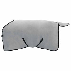 vidaXL Pferdedecke Hellgrau und Rosa 75 cm Polyester-Fleece
