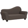 vidaXL Kindersofa Taupe Stoff