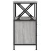 vidaXL Nachttische 2 Stk. Grau Sonoma 34x35,5x70 cm Holzwerkstoff