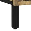 vidaXL Waschbeckenunterschrank 62x33x58 cm Massivholz Mango