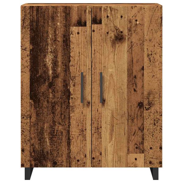 vidaXL Sideboard Altholz-Optik 69,5x34x90 cm Holzwerkstoff