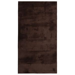 vidaXL Mittlerer Flor weicher und waschbarer Teppich HUARTE Braun