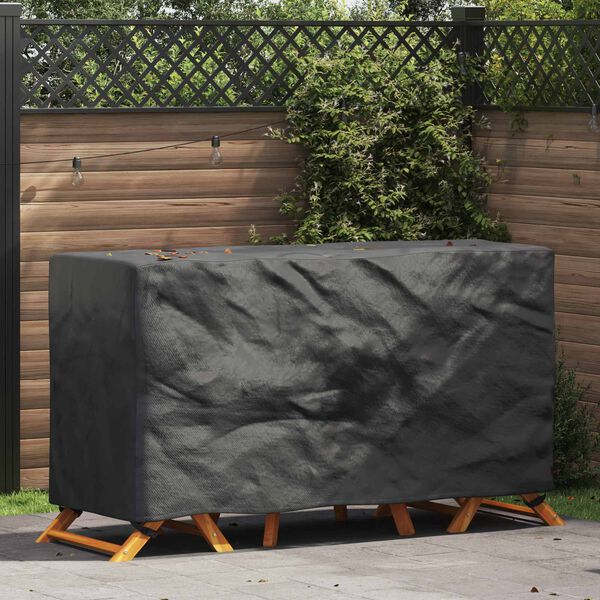 vidaXL M&ouml;belbezug Uni Schwarz 180 x 70 x 90 cm 420D