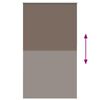 vidaXL Verdunkelungsrollo Kaffeebraun 135x230 cm Stoffbreite 131,6 cm
