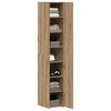 vidaXL Highboard 2 pcs Artisan-Eiche 30 x 42,5 x 185 cm