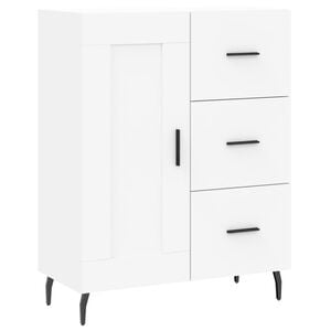 vidaXL Sideboard Wei&szlig; 69,5x34x90 cm Holzwerkstoff