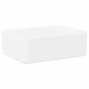 vidaXL Waschbecken 40 x 30 x 13 cm Keramik Wei&szlig;