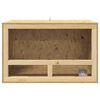vidaXL Terrarium Braun 80 x 50 x 50 cm OSB