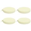 vidaXL 4-teilige Sitzkissen SOEST 4 stk. 100 % Polyester Creme