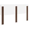 vidaXL Kopfteil Braun Eichen-Optik 200 cm Holzwerkstoff