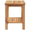 vidaXL Couchtisch Braun 50 x 35 x 45 cm Teak-Massivholz