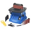 vidaXL Oszillierende Spindel- und Bandschleifmaschine 450 W Blau