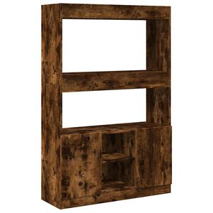 vidaXL Highboard R&auml;uchereiche 92x33x140 cm Holzwerkstoff