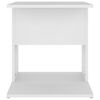 vidaXL Beistelltisch Wei&szlig; 45x45x48 cm Holzwerkstoff