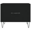 vidaXL Couchtische 2 Stk. Schwarz 50x50x40 cm Holzwerkstoff