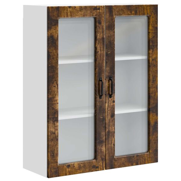 vidaXL K&uuml;chenschrank Ger&auml;ucherte Eiche 80 x 31 x 100 cm Holzwerkstoff