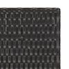 vidaXL Klapptisch Schwarz 45x35x32 cm Poly Rattan