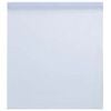 vidaXL Fensterfolie Statisch Matt Wei&szlig; 45x2000 cm PVC