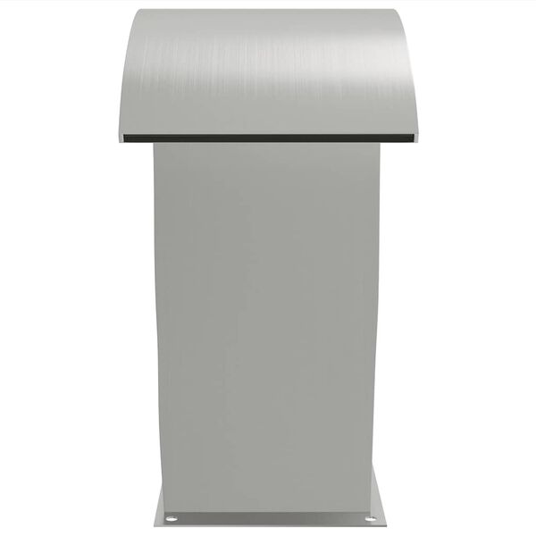 vidaXL Pool-Wasserfall mit LEDs 22x60x70 cm Edelstahl 304