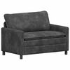 vidaXL Sofa Dunkelgrau 126 x 81 x 87,5 cm Polyester