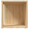 vidaXL Beistelltisch Sonoma-Eiche 33x33x34,5 cm Holzwerkstoff
