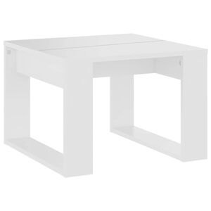 vidaXL Beistelltisch Wei&szlig; 50x50x35 cm Holzwerkstoff