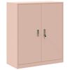 vidaXL Aufbewahrungsschrank Rosa 90 x 40 x 105 cm Stahl