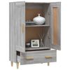 vidaXL Highboard Grau Sonoma 70x31x115 cm Holzwerkstoff