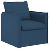 vidaXL Sofa 2 pcs Blau Gesamtabmessungen: 136 x 82 x 85 cm (B x T x H)