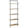 vidaXL B&uuml;cherregal 5 Ebenen 60 x 24 x 168 cm Holzwerkstoff