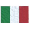 vidaXL Flagge Italiens mit Mast 5,5 m Aluminium
