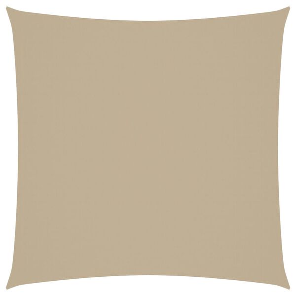 vidaXL Sonnensegel Oxford-Gewebe Quadratisch 2x2 m Beige