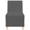 vidaXL | Modulares Armfreies Sofa | Dunkelgrau 55 x 74 x 82 cm Cordstoff