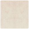 vidaXL Anti-Rutsch Shaggy Teppich Creme 200 x 200 cm PP