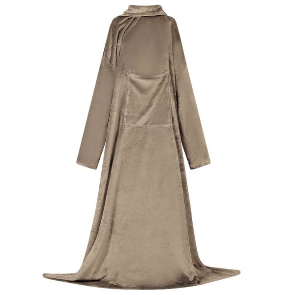 vidaXL Decken-Hoodie Kamel 210 x 150 cm Flanell