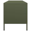 vidaXL TV-Schrank Olivgr&uuml;n 135x39x43,5 cm Kaltgewalzter Stahl