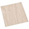 vidaXL Bodenplanken Wei&szlig; und Holzfarbe 5,11 m&sup2; 55 Stk. PVC