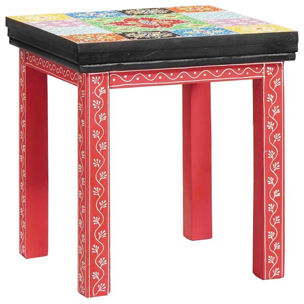 vidaXL Nestingtisch Braun 38 x 38 x 41,5 cm Massivholz Mango