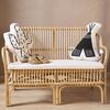 CHILDHOME Kinderbank mit Kissen Montana Rattan